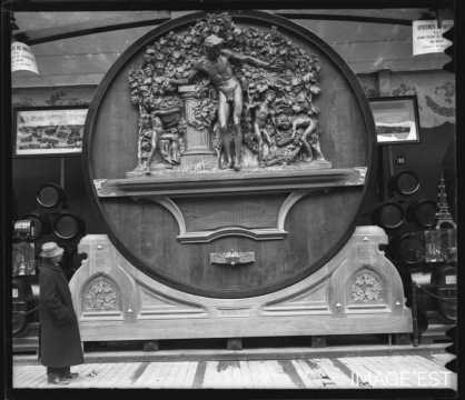 Grande foudre de 1909 de la tonnellerie Adolphe Fruhinsholz (Nancy)